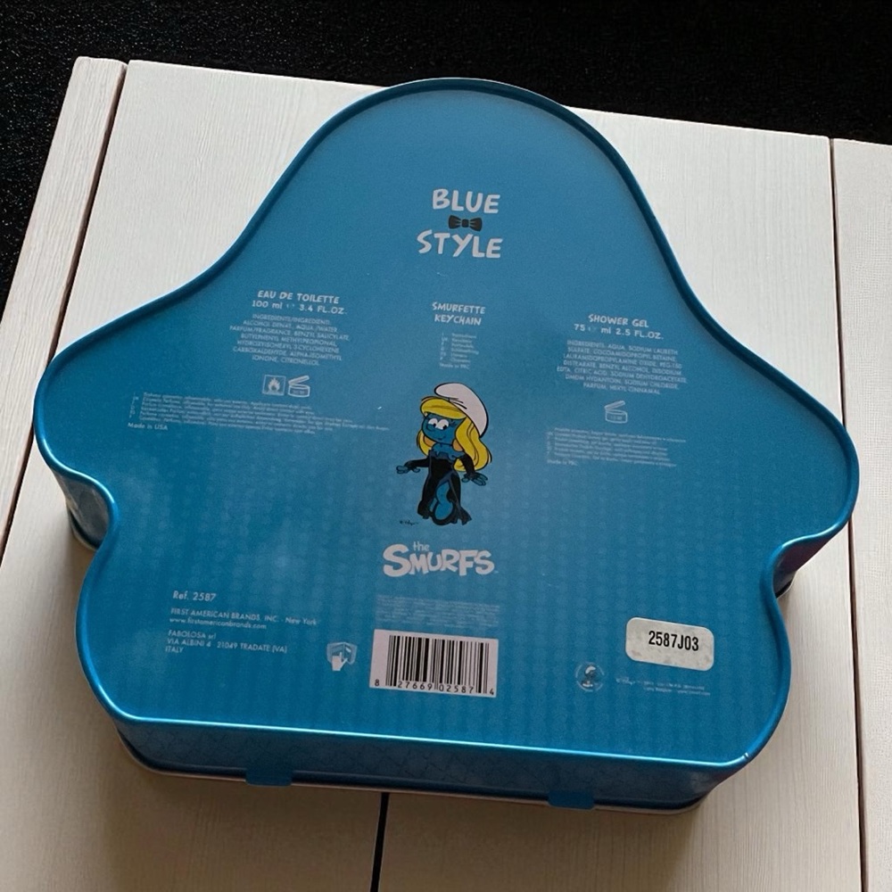 The Blue Smurfette EDT Style 3-PC Gift Set - Picture 3 of 5